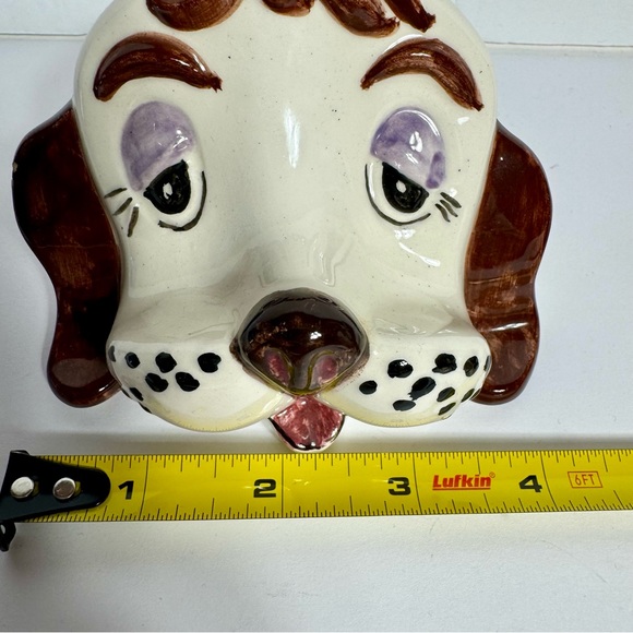Vintage Handcrafted Ceramic Dog Eyeglass/ Readers/Sunglass Holder. Hand painted - Picture 8 of 10